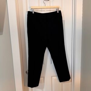 Ann Taylor Factory sz 12 EUC black trouser work pant